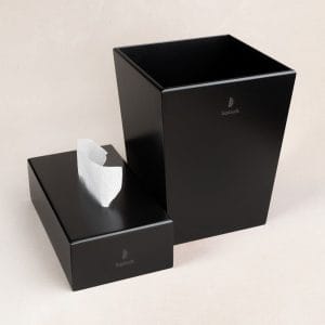 ست جعبه دستمال کاغذی و سطل رنگ پوششی آیریس | IRIS